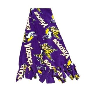 Minnesota Vikings handmade fleece scarf